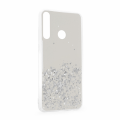 Torbica Pixie za Huawei Y6p srebrna