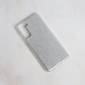 Torbica Crystal Dust za Samsung G991B Galaxy S21 srebrna