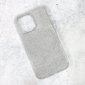 Torbica Crystal Dust za iPhone 13 Pro 6.1 srebrna