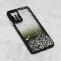 Torbica Frame Glitter za Xiaomi Redmi Note 11 Pro 4G/5G/Note 12 Pro 4G crna