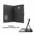 Torbica Hanman Canvas ORG za Samsung T380/T385 Galaxy Tab A 8.0 crna