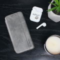 Torbica Teracell Leather za Xiaomi Poco F3/Mi 11i crna