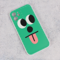 Torbica Smile face za iPhone 12 6.1 zelena