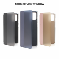 Torbica View Window za Huawei P40 Lite/Nova 6 SE tamno plava