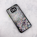 Torbica Frame Glitter za Xiaomi Poco X3/X3 NFC crna
