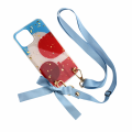 Torbica Fashion Strap Glitter za iPhone 12/12 Pro 6.1 plava