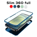 Torbica Slim 360 Full za iPhone 12 6.1 plava