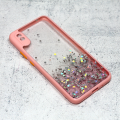 Torbica Frame Glitter za Xiaomi Redmi 9A roze