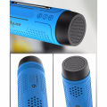 Bluetooth zvucnik A1 sa LED lampom cyan