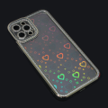 Torbica Heart IMD za iPhone 12 Pro Max 6.7 srebrna