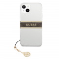 Torbica Guess 4G Stripe Charm za iPhone 13 6.1 braon (GUHCP13MKB4GBR)