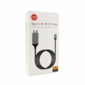 Kabl Type C M na HDMI M 2m JWD-V2 crni