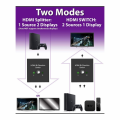 HDMI 2.0 Switch 2 porta 4K