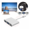Adapter TYPE C na VGA 3u1 JWD-T7