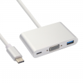 Adapter TYPE C na VGA 3u1 JWD-T7