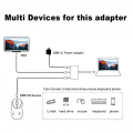 Adapter TYPE C na VGA 3u1 JWD-T7