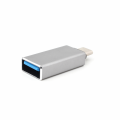 Adapter USB 3.0 Z na TYPE C M JWD-AD76 sivi