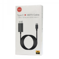 Adapter Type C na HDMI M 4K 60Hz sivi