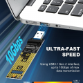 Adapter SSD NVMe na USB 3.0