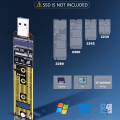 Adapter SSD NVMe na USB 3.0