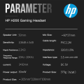 Slusalice Gaming HP H200GS 7.1 crne