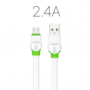 Data kabl LDNIO LS34 micro USB beli 1m