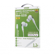 Slusalice REMAX RM-533 iPhone bela