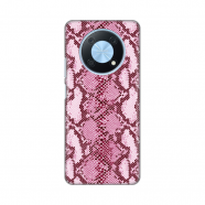 Torbica Silikonska Print za Huawei Y90 Pink Snake