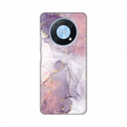 Torbica Silikonska Print za Huawei Y90 Pink Marble
