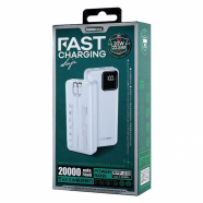 Back up baterija REMAX Suji Series RPP-513 20W+22.5W PD+QC 20000mAh bela