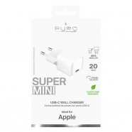 Kucni punjac Puro PD Fast Charger 20W beli