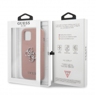 Torbica Guess Saffiano Big za iPhone 13 6.1 roza (GUHCP13MSA4GSPI)