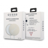 Wireless punjac Guess Magsafe 15W zlatni (GUCBMSVSLG)