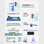 Mobilni telefon Honor X7a 6.75