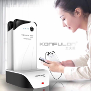 Dock station + 3x back up baterije KONFULON PS01 10000 mAh bele