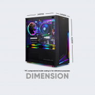 Racunar ZEUS Ryzen 5 5500 / DDR4 16GB / M.2 512Gb / RX6500XT 4GB