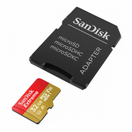 Mem. Kartica SanDisk SDHC 32GB Extreme micro 100MB/s V30 UHS-I U3+ SD adaperom