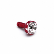 Kapica handsfree 3,5 mm charm velika crvena