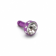 Kapica handsfree 3,5 mm charm velika ljubicasta