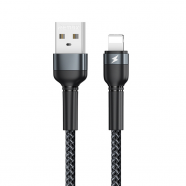 Data kabl REMAX RC-124i  2.4A iPhone lightning crni
