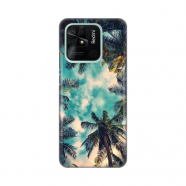 Torbica Silikonska Print Skin za Xiaomi Redmi 10C Palm tree