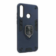 Torbica Cube Ring za Huawei Y6p tamno plava