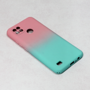 Torbica Double Color za Realme C21 roze-mint