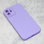 Torbica Silikon Pro Camera za iPhone 12 6.1 ljubicasta