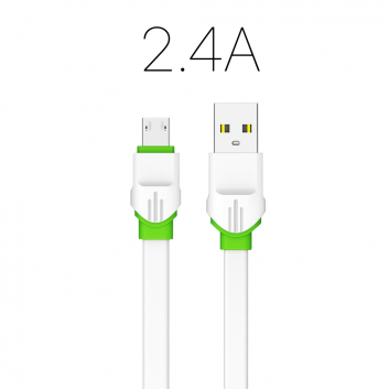 Data kabl LDNIO LS34 micro USB beli 1m