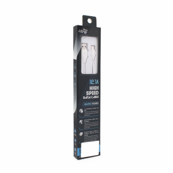 Data kabl LDNIO LS372 micro USB beli 2m