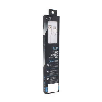 Data kabl LDNIO LS372 za iPhone lightning beli 2m