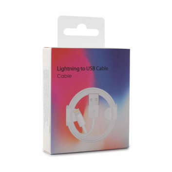 Data kabl A1480 za iPhone lightning FULL HQ beli 1m