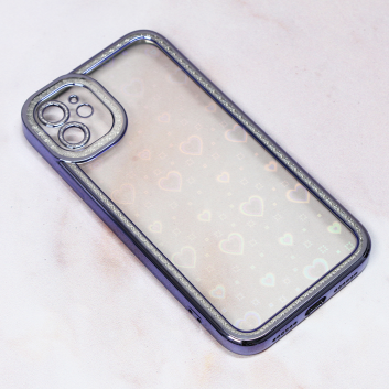 Torbica Heart IMD za iPhone 11 6.1 ljubicasta