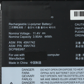 Baterija za laptop Lenovo ThinkPad T550s unutrasnja baterija